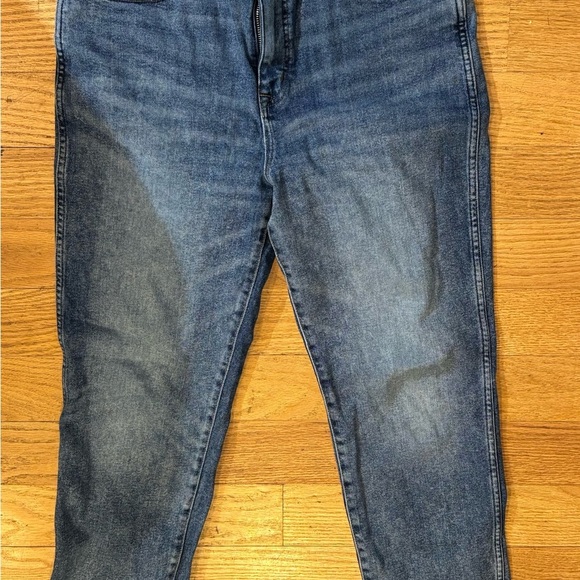 J. Crew Factory Women's 
Blue Straight Leg Jeans Size 30 - Picture 5 of 11
